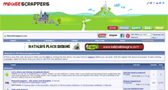 Desktop Screenshot of mousescrappers.com